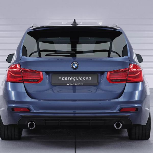 BMW 340i (F31) galinio bamperio difuzorius